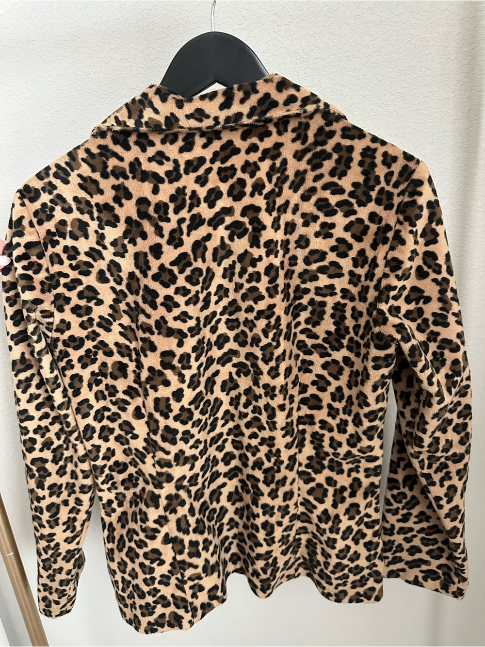 Y2K vintage Meow Genes leopard print jacket women’s small - Picture 4 of 4